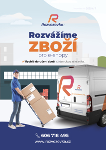 Rozvážíme zboží pro e-shopy